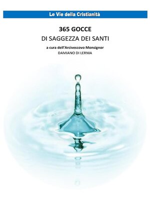 cover image of 365 Gocce di saggezza dei santi